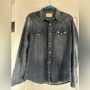 Sandro Paris Denim Shirt